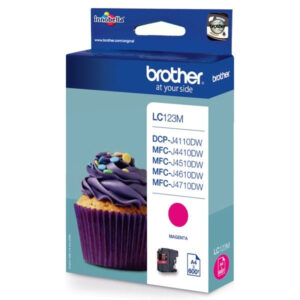 BROTHER LC123M MAGENTA ORIGINAL