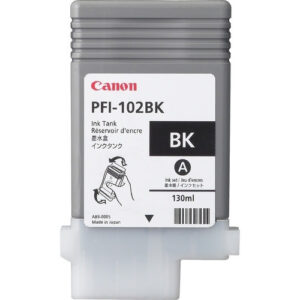 CANON PFI 102 NEGRO ORIGINAL