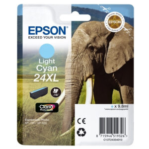 EPSON T24XL T2435 CYAN CLARO ORIGINAL