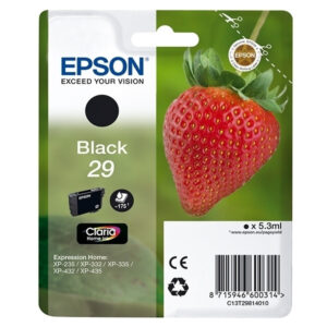 EPSON T2981(T29)NEGRO ORIGINAL