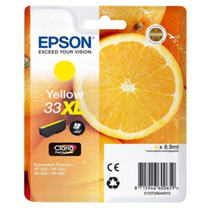 EPSON T3364 T33XL AMARILLO ORIGINAL