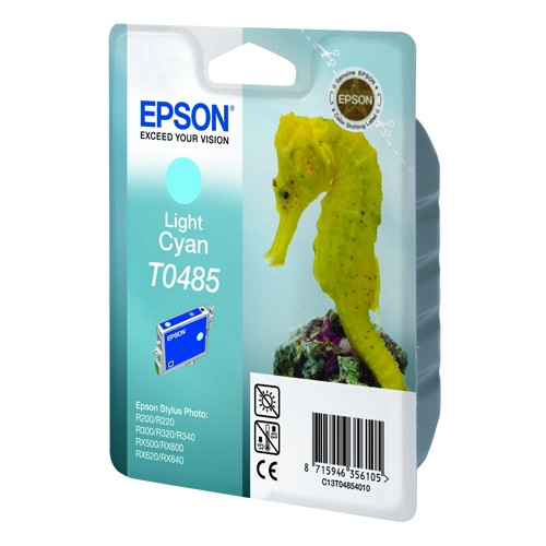 EPSON T0485 CYAN CLARO ORIGINAL