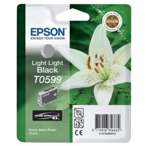EPSON T0599 GRIS ORIGINAL CLARO