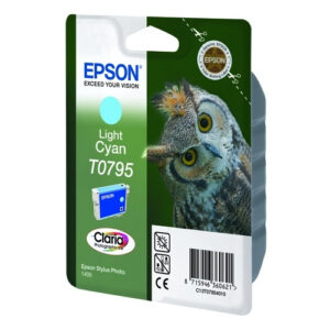 EPSON T0795 CYAN CLARO ORIGINAL