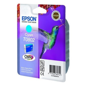 EPSON T0802 CYAN ORIGINAL