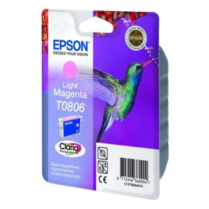 EPSON T0806 MAGENTA CLARO ORIGINAL