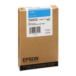 EPSON T6032 CYAN ORIGINAL