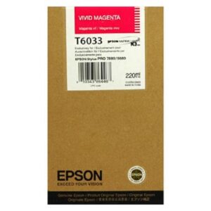EPSON T6033 MAGENTA VIVO ORIGINAL
