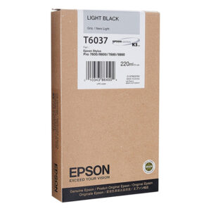 EPSON T6037 GRIS ORIGINAL