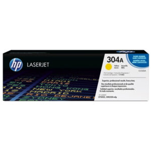 TONER HP 304A - CC532A AMARILLO ORIGINAL