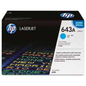 TONER HP 643A - Q5951A CYAN ORIGINAL