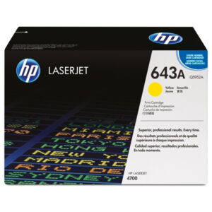 TONER HP 643A - Q5952A AMARILLO ORIGINAL