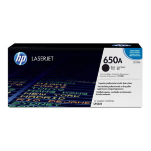 TONER HP 650A - CE270A NEGRO ORIGINAL