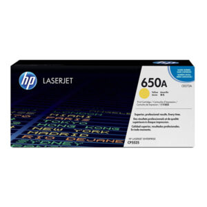 TONER HP 650A - CE272A AMARILLO ORIGINAL